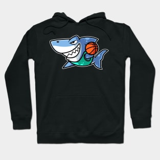 Shark Basketball Game Day Funny Team Sports B-ball product Hoodie